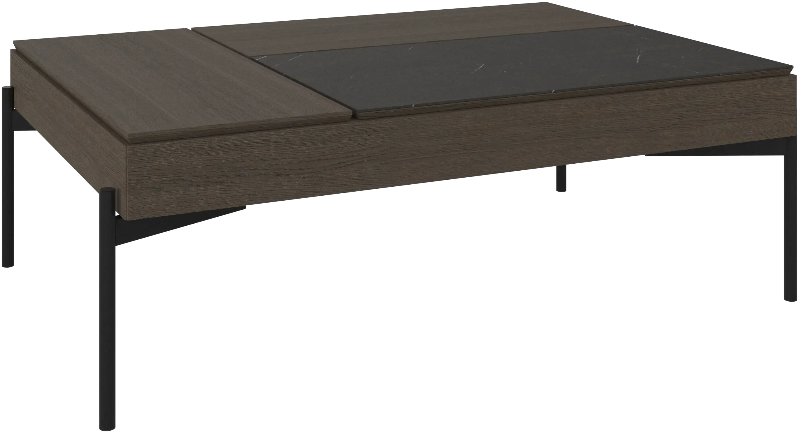 モダンガラス製コーヒーテーブル - BoConceptによるデンマークデザイン モダンガラス製コーヒーテーブル - BoConceptによるデンマークデザイン